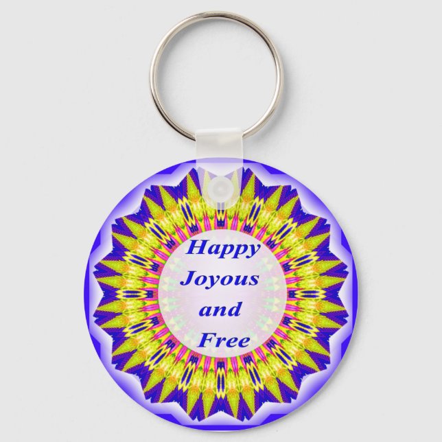 Llavero Feliz regocijo y libre (Anverso)
