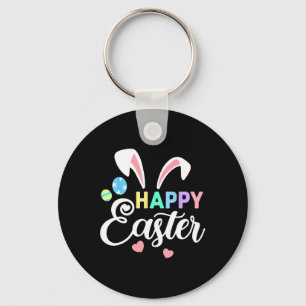 Llavero Feliz Semana Santa Conejo Huevos de Pascua Conejo 