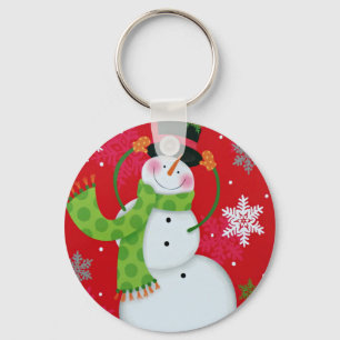 Llavero Feliz Snowman