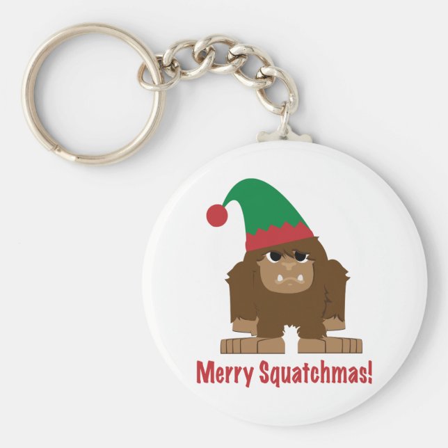 Llavero Feliz Squatchmas! (Frente)