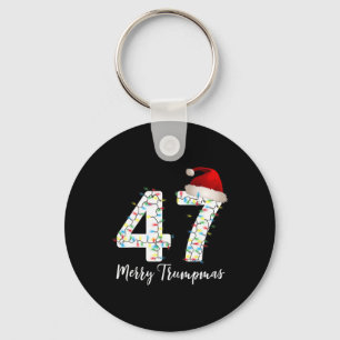 Llavero Feliz Trumpmas 47 Familia Coincidiendo Pj Graciosa