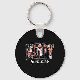 Llavero Feliz Trumpmas Santa Trump Navidades Pajamas diver