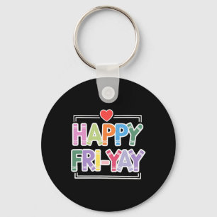 Llavero Feliz Viernes Divertido Vida de Maestro Fin de Sem