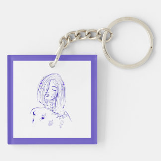 Llavero Femenino Celestial Soñador