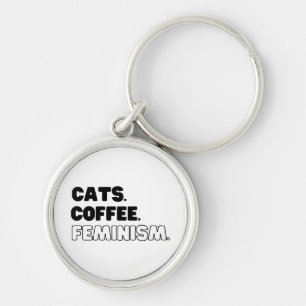 Llavero Feminismo de Cats Coffee