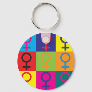 Llavero Feminismo Pop Art