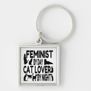 Llavero Feminista de Cat Lover
