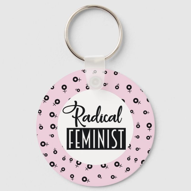 Llavero Feminista radical (Anverso)