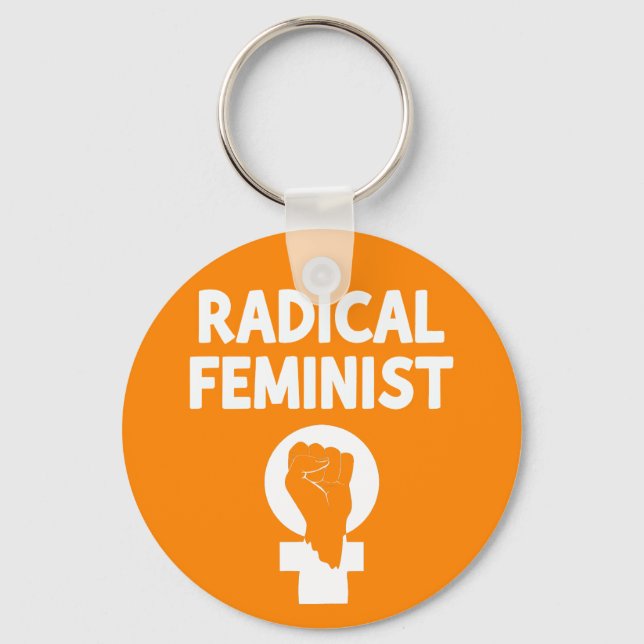 Llavero Feminista Radical (Anverso)