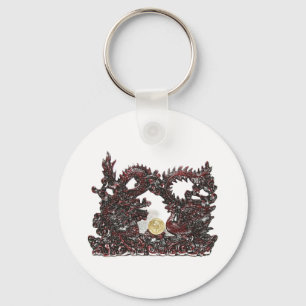 Llavero Feng Shui Dragon y Phoenix