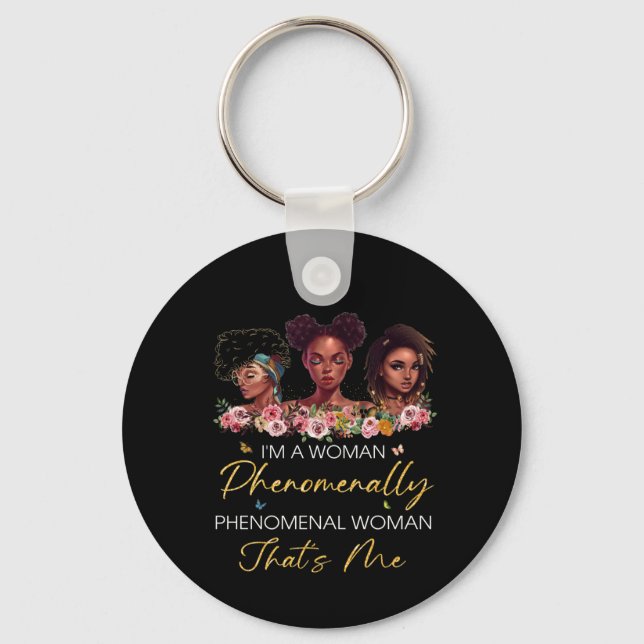 Llavero Fenomenal Mujer Doble Lado Keychain (Anverso)