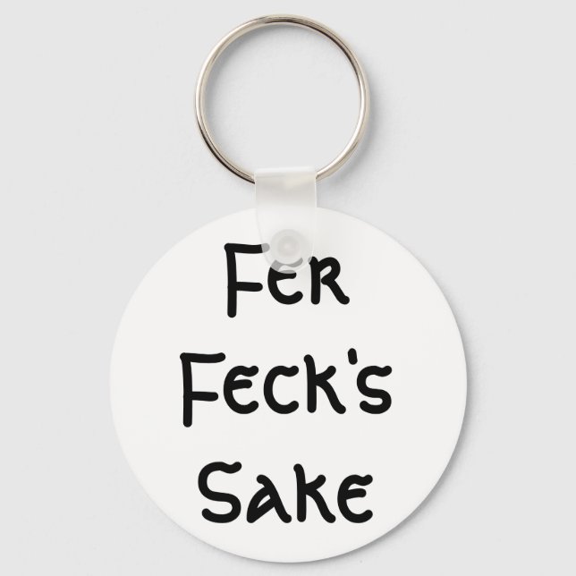 Llavero Fer Feck's Sake (Anverso)
