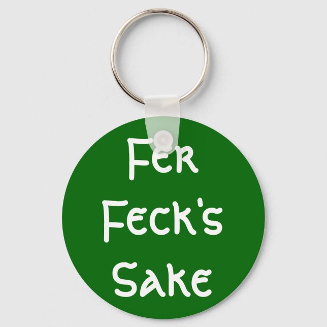 Llavero Fer Feck's Sake (Anverso)