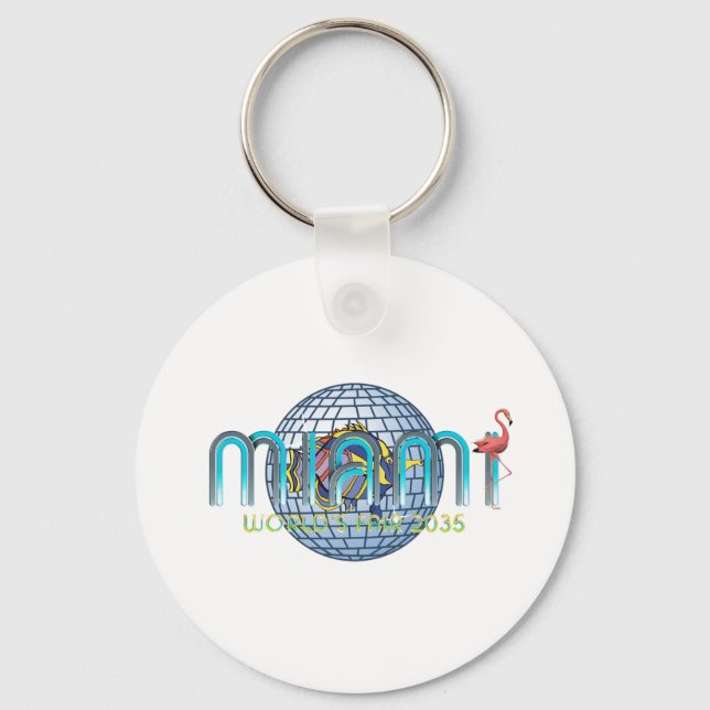 Llavero Feria Mundial de Miami 2035 (Anverso)