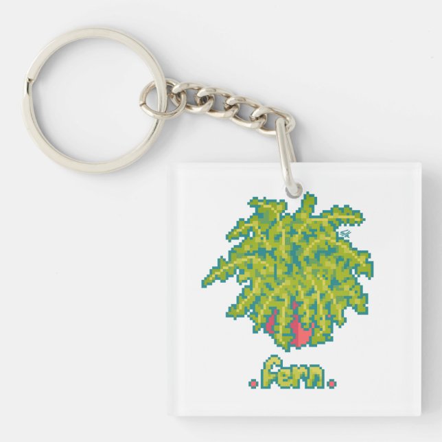 Llavero Fern, varen Pixelart, Pixel Art (Frente)
