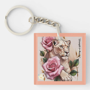 Llavero "Feroz pero refinado"