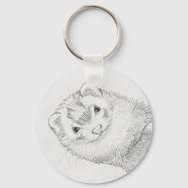 Llavero Ferret Keychain - Pandora (Anverso)