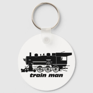 Llavero Ferrocarril del Modelo del Hombre del Tren