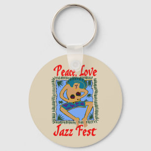 Llavero Festival de Jazz, amor por la paz, hombre rasta