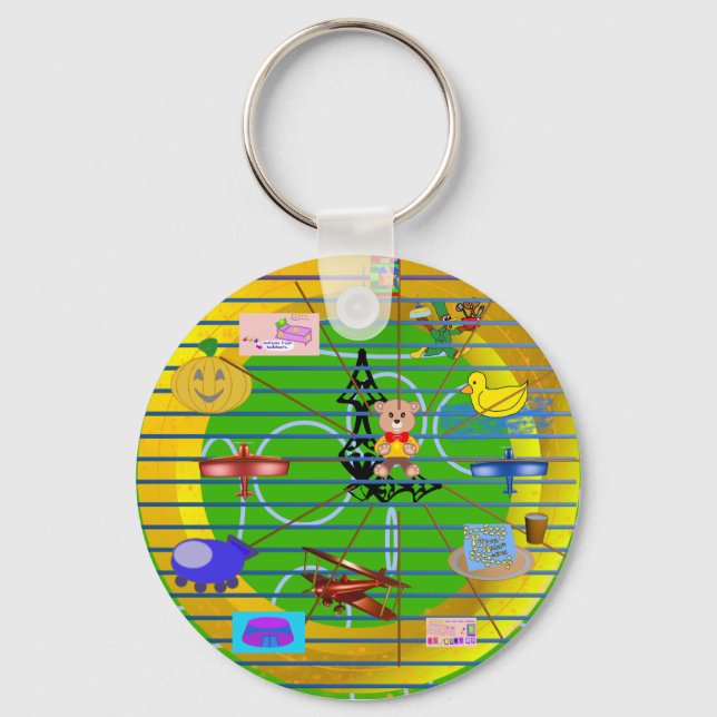 Llavero Festival de Personalizados festivos (Anverso)