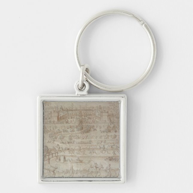 Llavero Festival en el d'Anet del castillo francés (Frente)