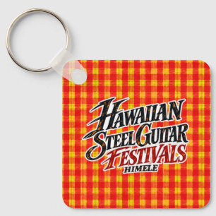 Llavero Festivales HIMELE de Guitarra de Acero Hawaiana