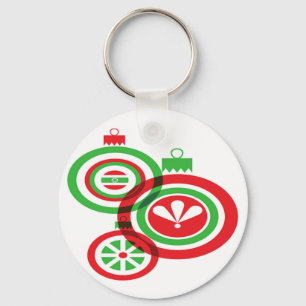 Llavero Festive Christmas Baubles