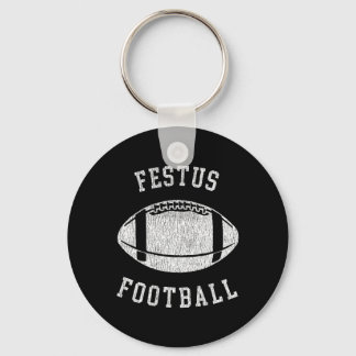 Llavero Festus Football Distressed Vintage 80's Throwback