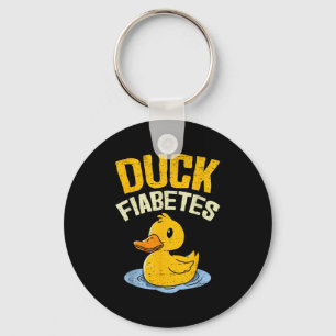 Llavero Fiabetes de pato Funny Duck Sensibilización sobre