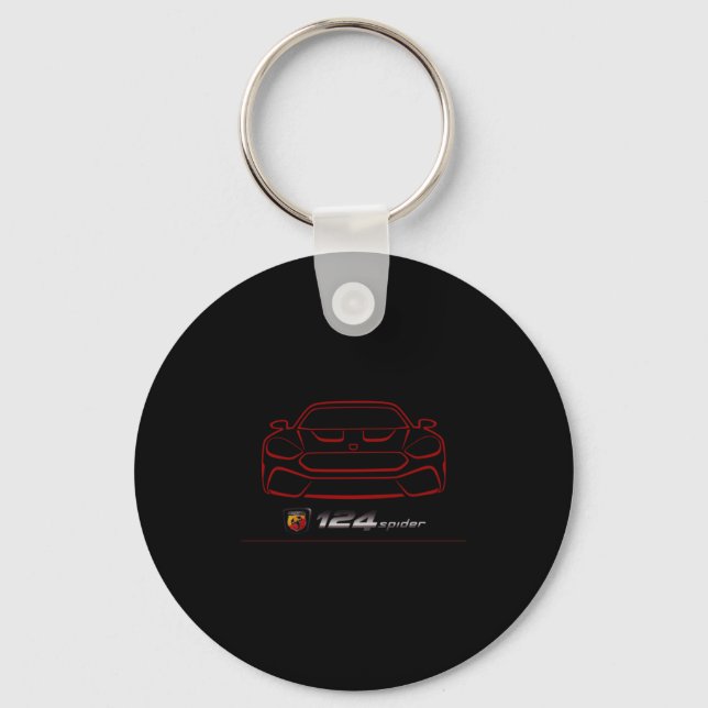 Llavero Fiat 124 Abarth Sder70 T Shirt  (Anverso)