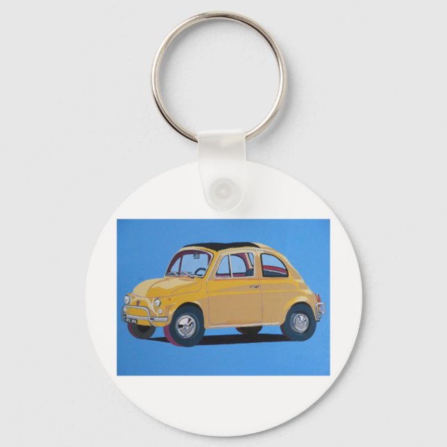 Llavero Fiat 500 (Anverso)