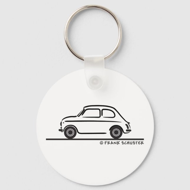 Llavero Fiat 500 Cinquecento (Anverso)