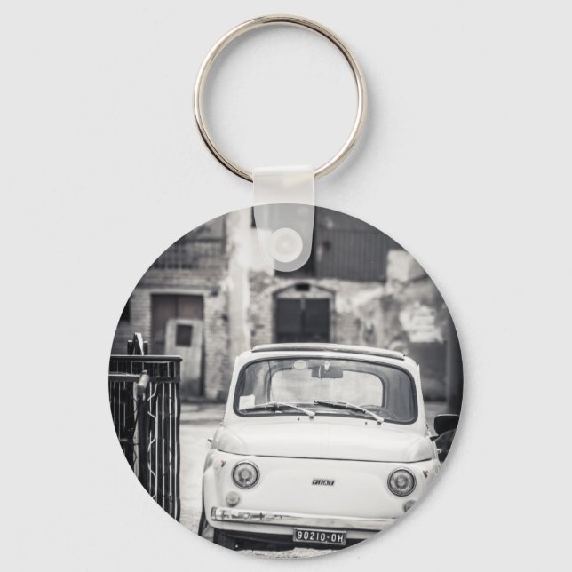 Llavero Fiat 500, Cinquecento en Italia (Anverso)