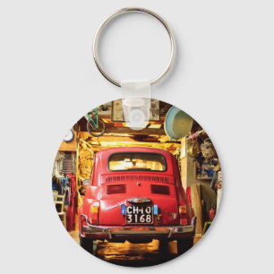 Llavero Fiat 500 en Italia