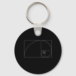 Llavero Fibonacci Spiral