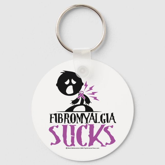 Llavero Fibromialgia Sucks (Anverso)