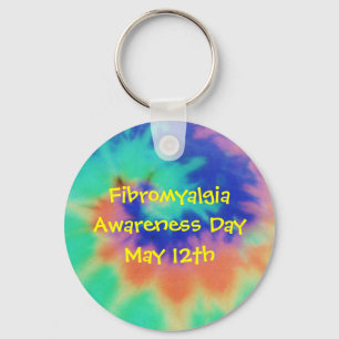 Llavero Fibromyalgia, día de la conciencia, el 12 de mayo