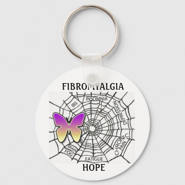 LLAVERO FIBROMYALGIA KEYCHAIN DE LA ESPERANZA (Anverso)