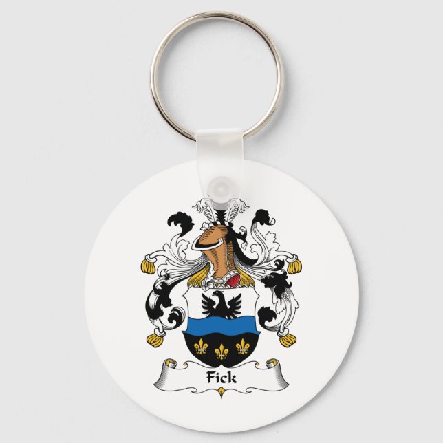 Llavero Fick Family Crest (Anverso)