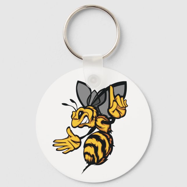 Llavero Fierce Bee Keychain (Anverso)