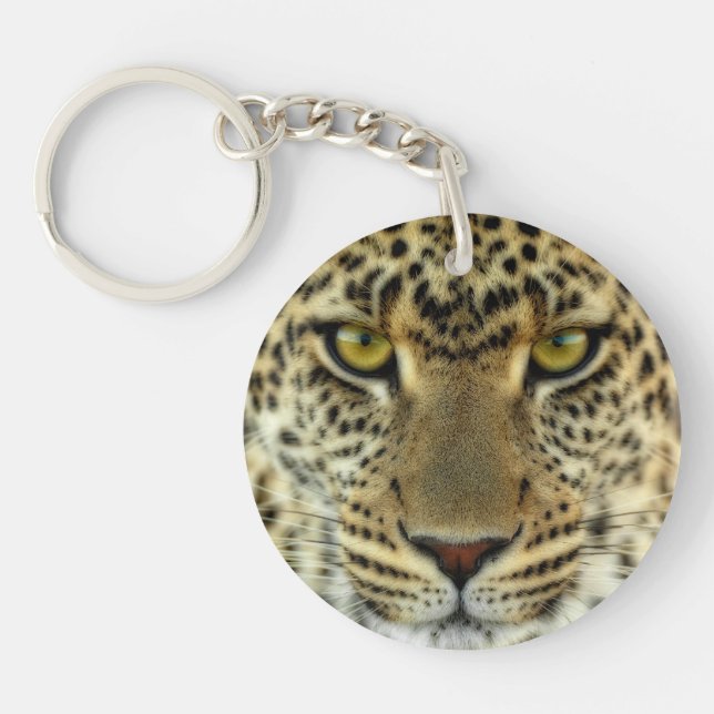 Llavero Fierce Leopard (Frente)