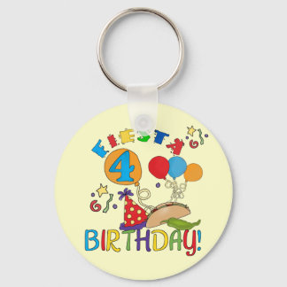 Llavero Fiesta 4ª camisetas de cumpleaños y regalos