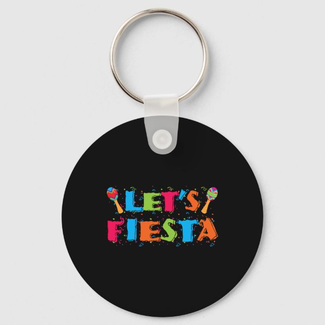 Llavero Fiesta Cinco De Mayo Camisa Fiesta (Anverso)