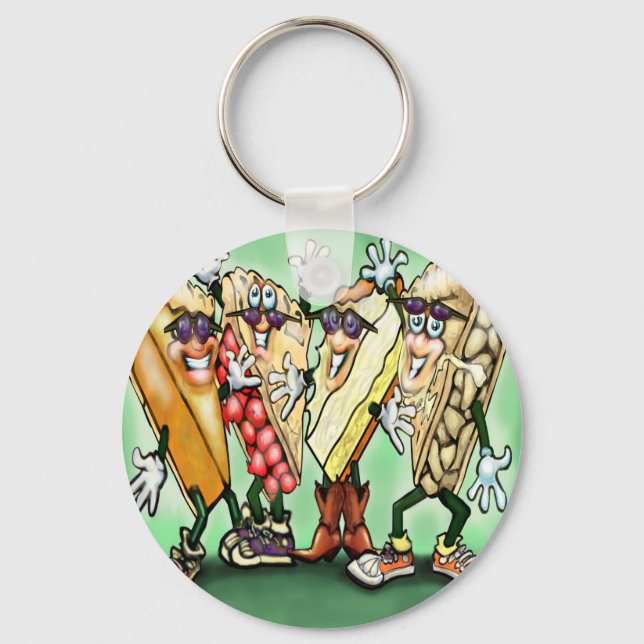 Llavero Fiesta circular (Anverso)