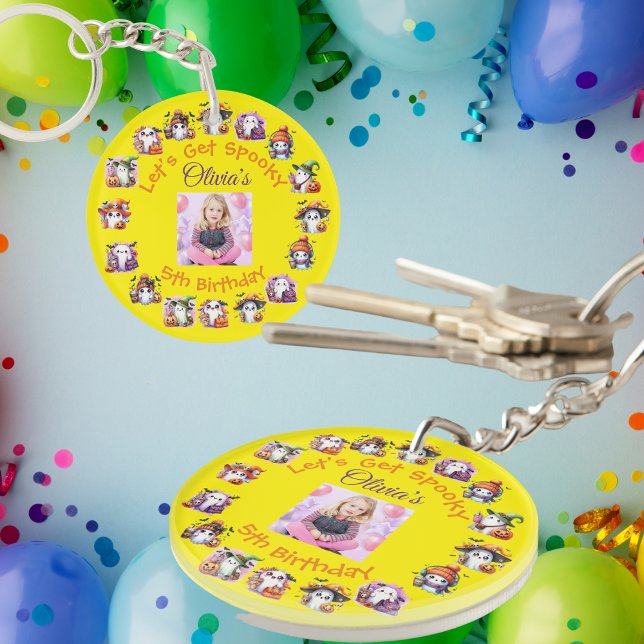 Llavero Fiesta Coffee Lover Ghost Acrylic Keychain para ni (Subido por el creador)