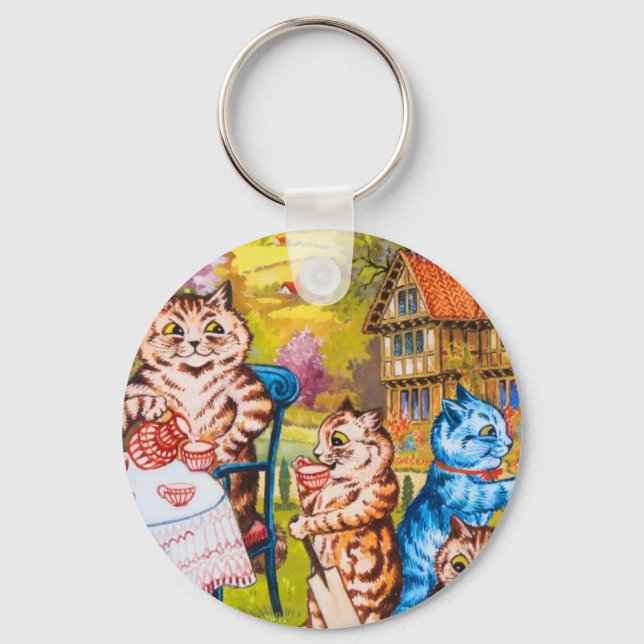 Llavero Fiesta de Cat Garden (Anverso)