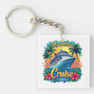 Llavero Fiesta de cruceros por mi cumpleaños 2025