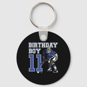 Llavero Fiesta de cumpleaños 11 años de Hockey sobre Hielo