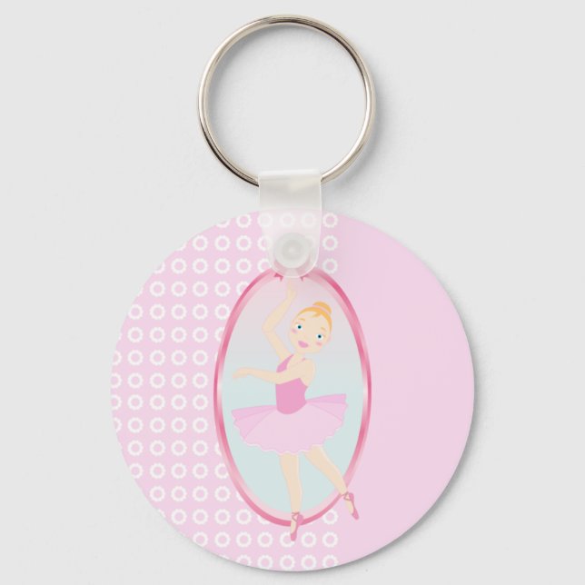 Llavero Fiesta de cumpleaños Ballerina (Anverso)