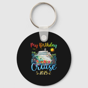 Llavero Fiesta de Cumpleaños en Crucero Festiva 2025 Hombr